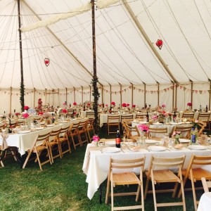 unlined marquee with fairy lits- unlit