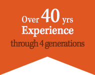 Over 40yrs Experience through 4 generations